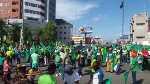 Ciudadanos en la “Marcha del Millón