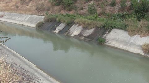 Canal de riego. Foto archivo.