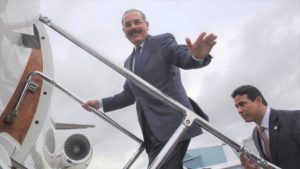 El presidente Danilo Medina.