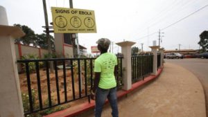 Brote de ébola en el Congo