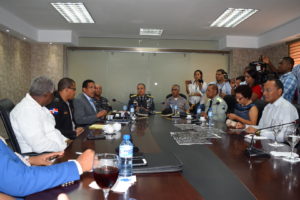 Reunión de Marcha Verde y la Policía Nacional