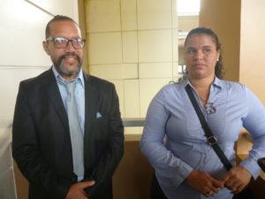 José Rodríguez de CDDH Y Karina Cruz Rojas. Caso familia demanda a puerto rico por asesinado de Anelky Cross Rojas