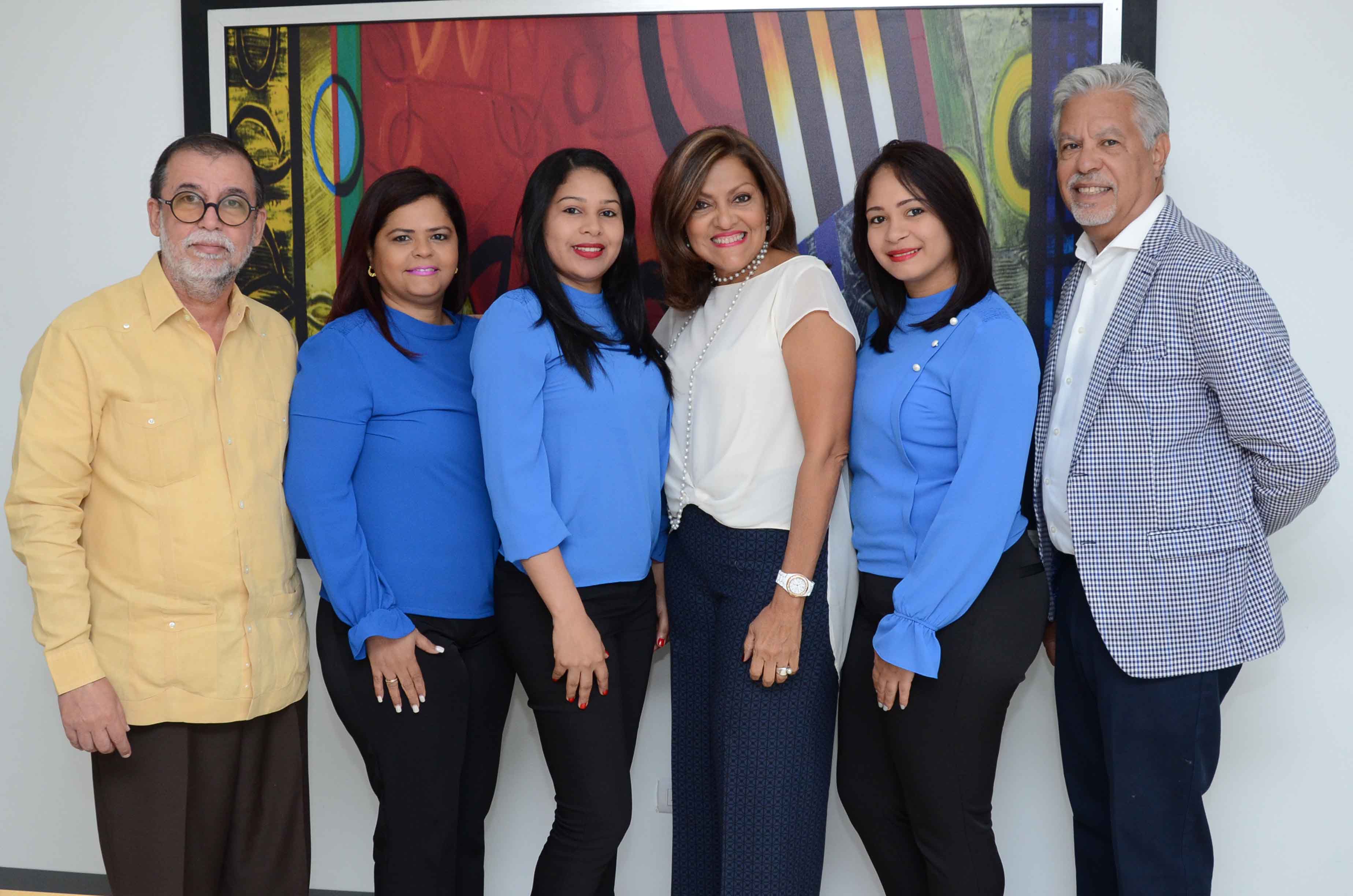 Miguel Tejada, Rosanna Quezada, Aidalina Montero, Mabel Acosta, Miguelina Veras e Israel Vargas.