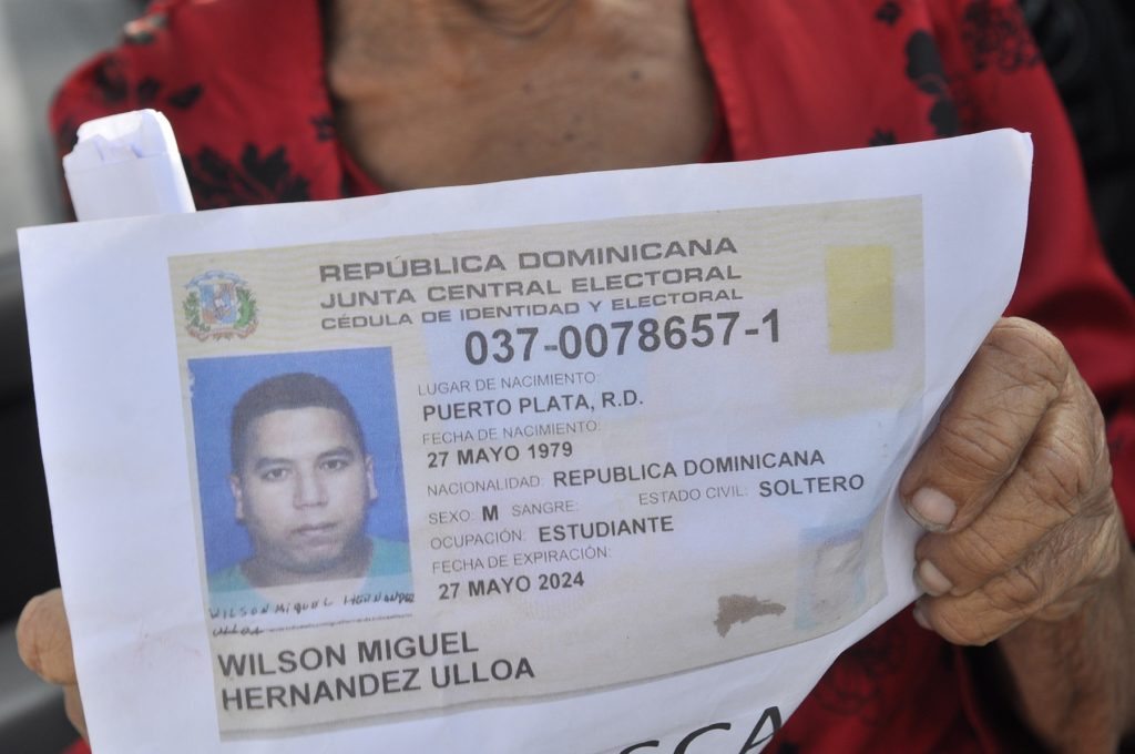Foto de cédula de Wilson Miguel Hernández Ulloa, de 39 años, reportado desaparecido