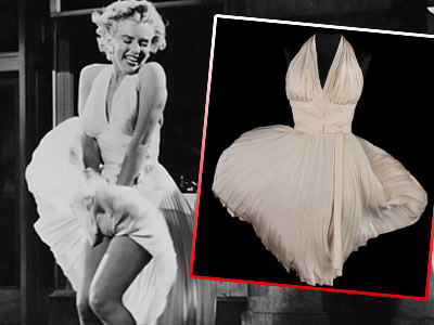 Marilyn Monroe es una de las grandes figuras de la seducción en el mundo del cine, y su vestido blanco, todo un símbolo.