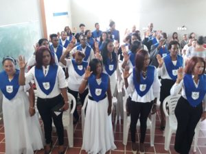 Graduación de bachilleres de CENAPEC en Boca Chica.