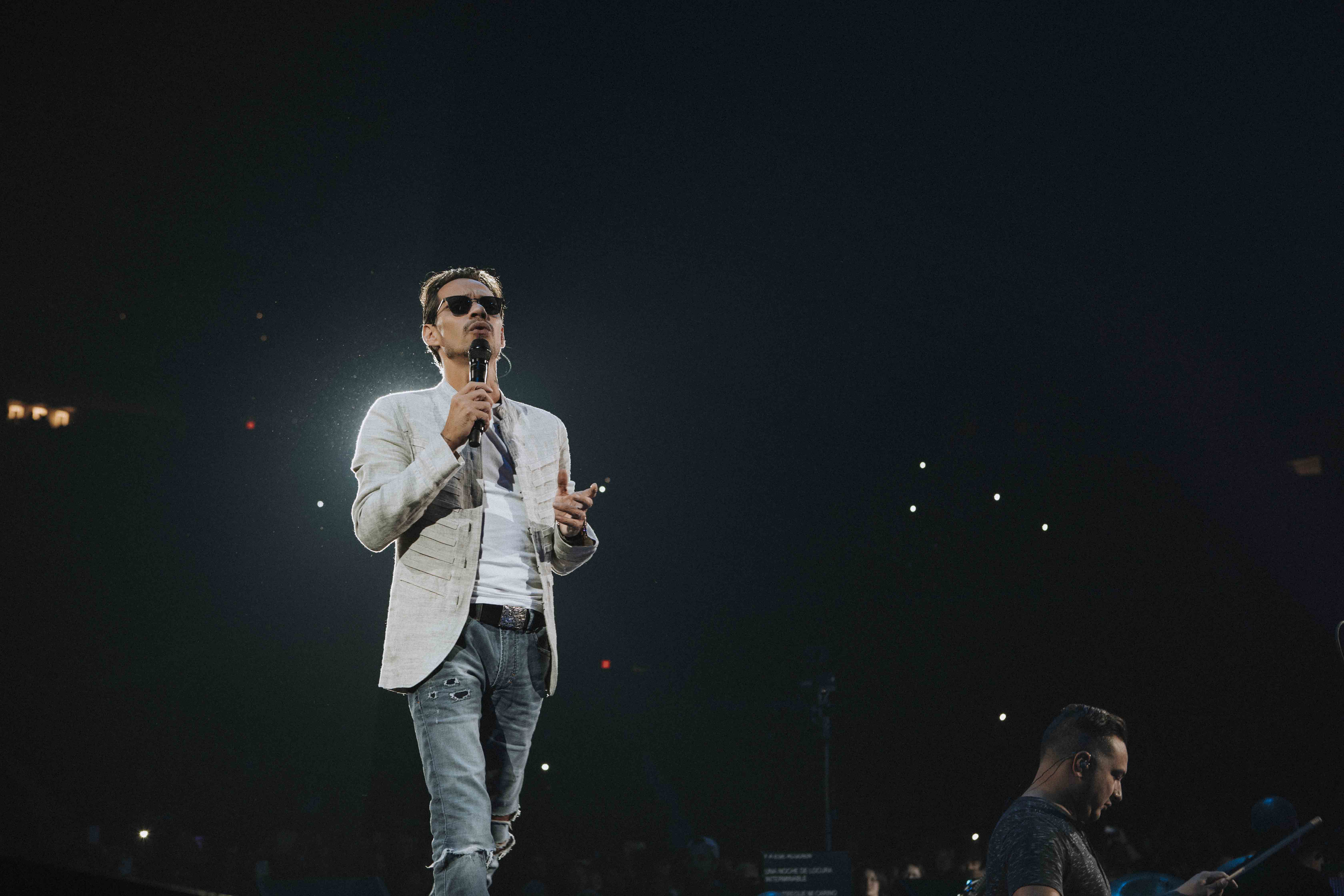 El cantante puertorriqueño Marc Anthony