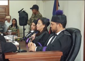 Jueces del Segundo Tribunal Colegiado de la provincia Duarte (Fuente externa)