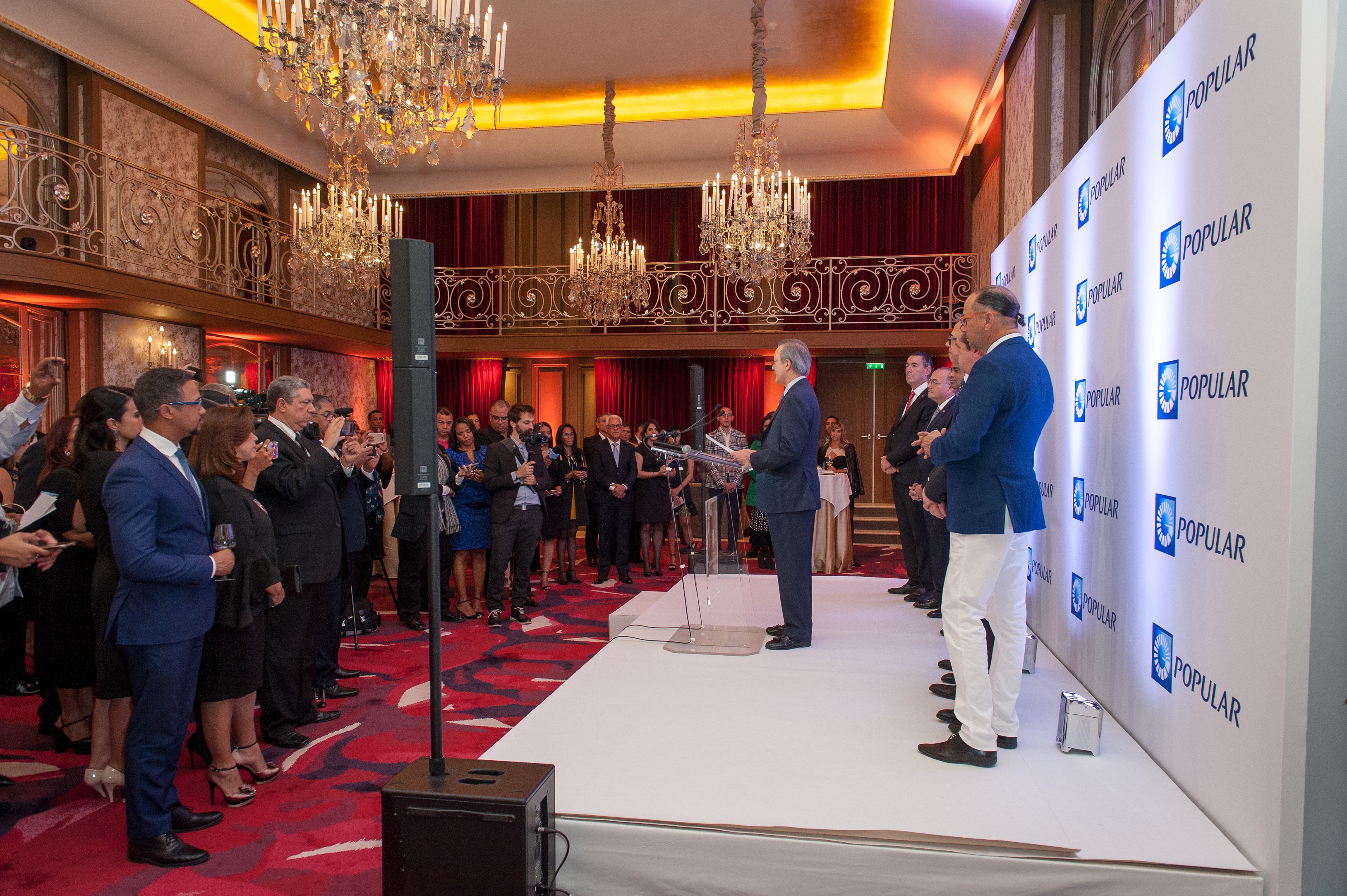 El histórico Hotel Plaza Athénée sirvió de escenario para la celebración del cóctel institucional ofrecido por el Banco Popular Dominicano en el marco de la International French Travel Market-Top Resa 2018.