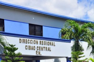 Dirección Regional Cibao Central de la Policía Nacional, con sede en Santiago.