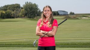 La prometedora golfista española Celia Barquin Arozamena