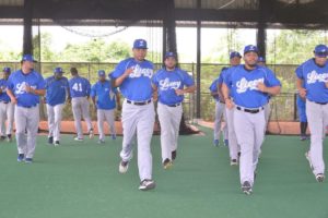 Inicio de entrenamientos de los Tigres del Licey 2018-2019. Foto Danny Polanco.