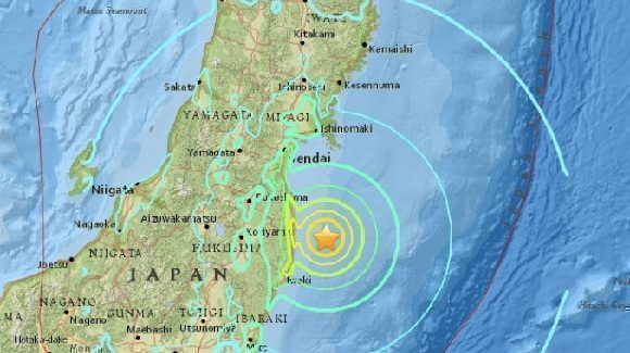 Sismo en Japón