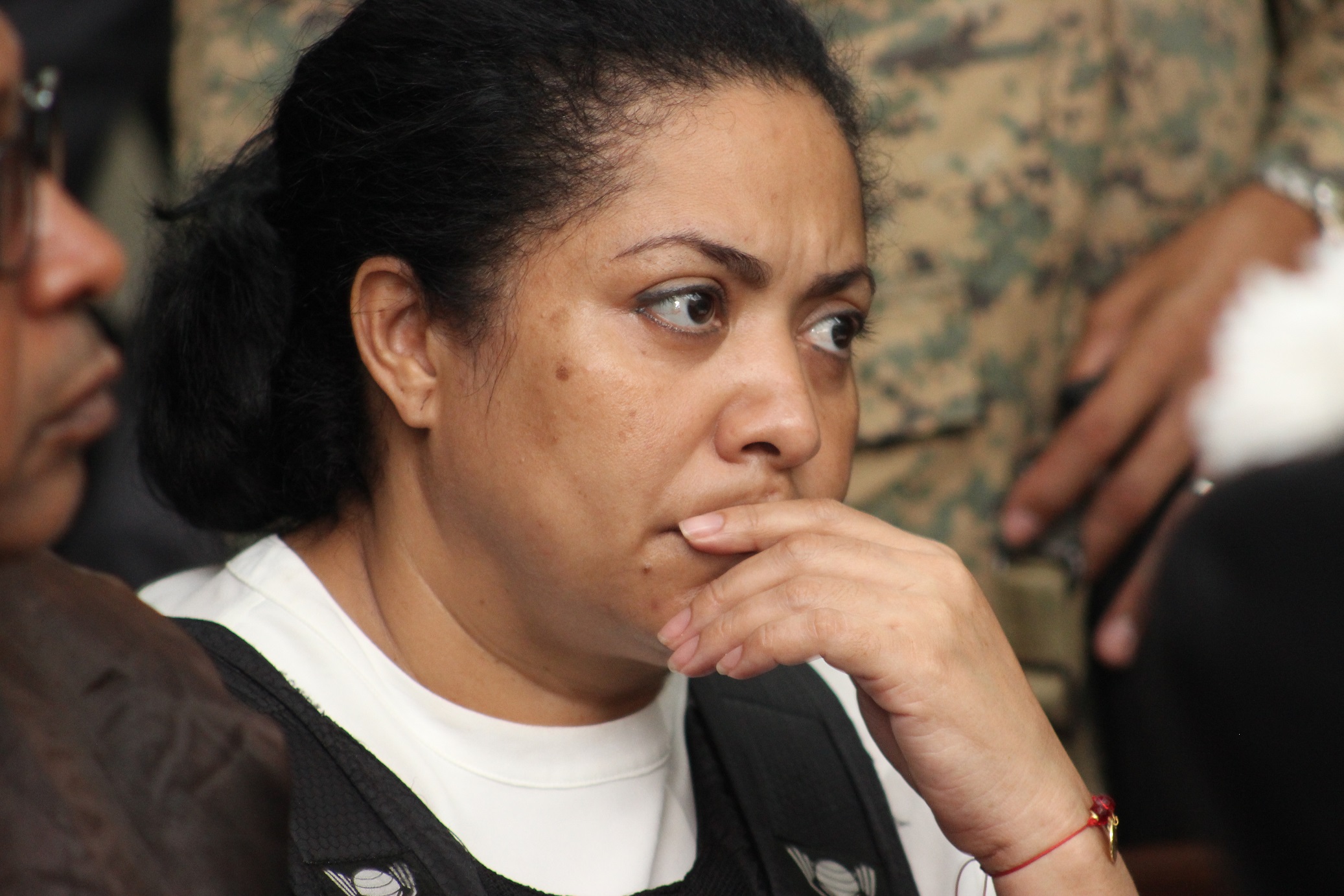 Marlin Martínez, implicada en asesinato de Emely Peguero. Foto Naciso Acevedo