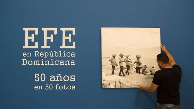 Muestra fotográfica por 50 aniversario de agencia EFE en República Dominicnana