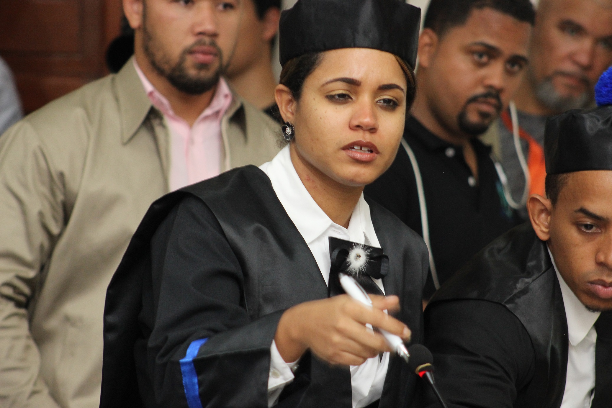 Smaily Rodríguez, representante del Minsiterio Publico en el caso Emely Peguero. Foto Naciso Acevedo