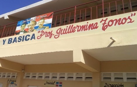 Centro Educativo Guillermina Tonos, del municipio Vicente Noble, en Barahona
