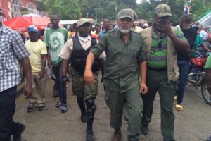 El excandidato presidencial de Haití, Eric Jean-Baptiste