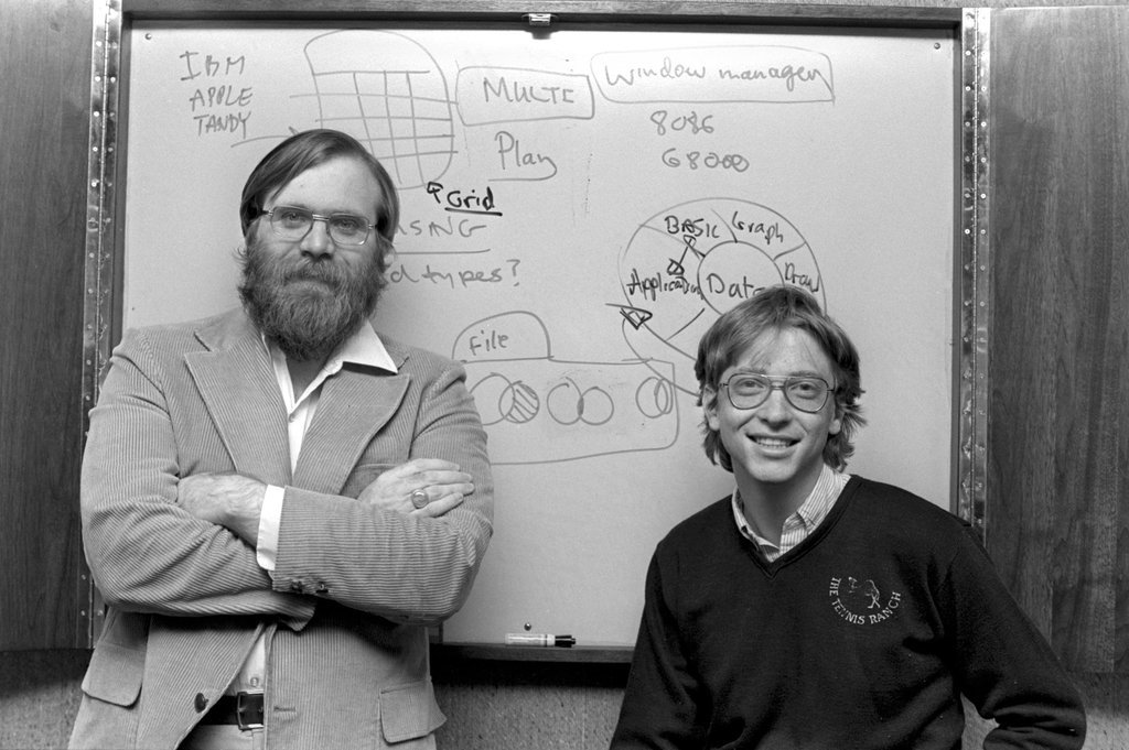 Paul Allen, cofundador de Microsoft y Bill Gates