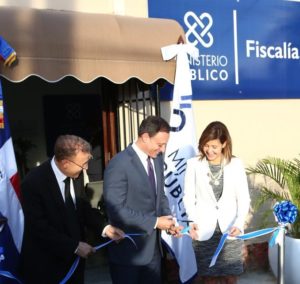 Inauguración Fiscalía Comunitaria del sector Capotillo, del Distrito Nacional.