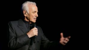 Cantante francés Charles Aznavour
