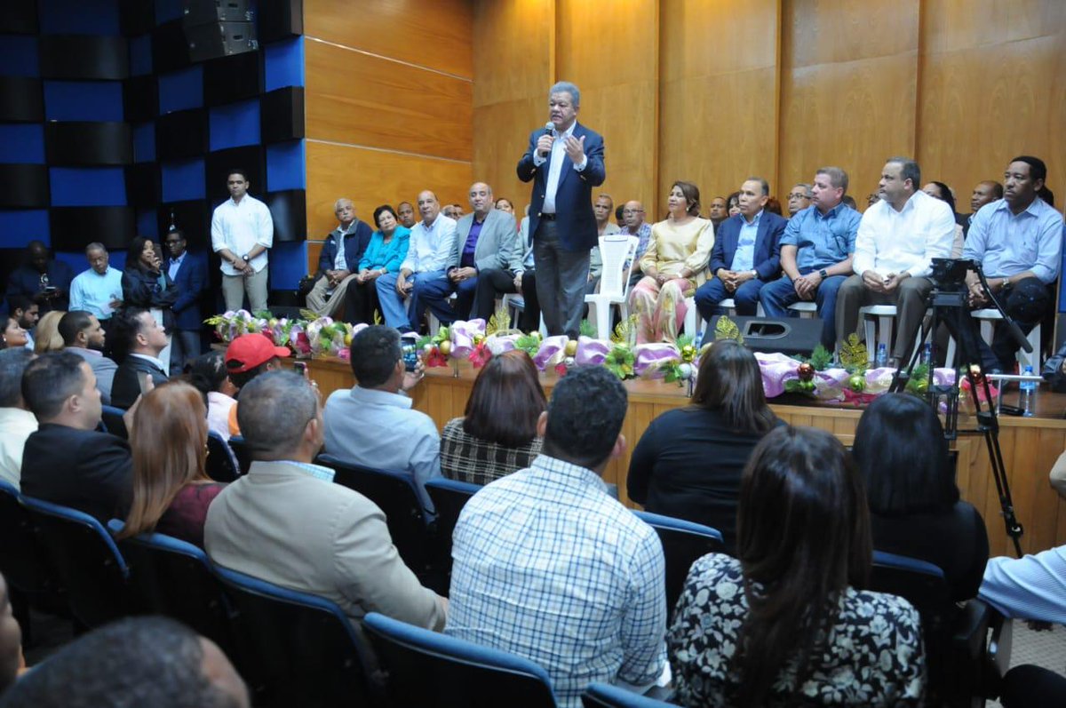 Leonel Fernández en La Romana.