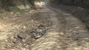 Calle de El Hoyo en Las Matas de Farfán.