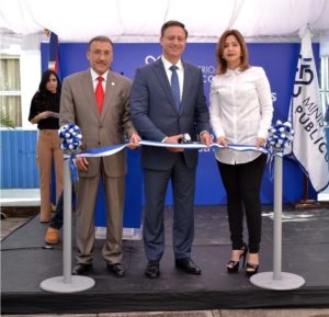 Jean Alain Rodríguez entrega instalaciones de la Fiscalía Comunitaria del Ensanche Naco