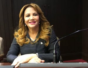 Adelys Olivares, diputada de ultramar de la circunscripción número 2, por el Partido Revolucionario Moderno (PRM)