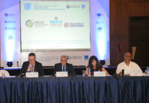 Clausura de la 11va Reunión de la Iniciativa-OCDE sobre Cadenas de Valor Global, Transformación de la Producción y el Desarrollo, en Punta Cana