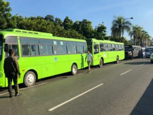Autobuses de la OMSA.