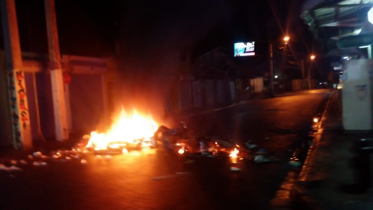 Protestas en Loma d Cabrera tras dictarse coerción contra ex fiscal Nino.