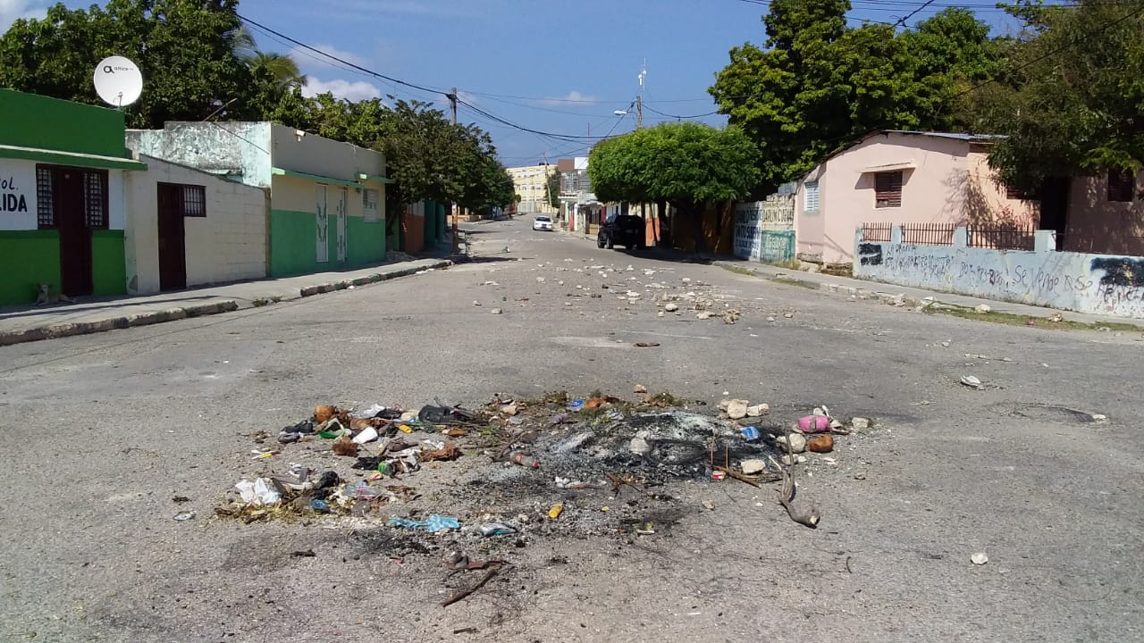 Paro en Barahona.