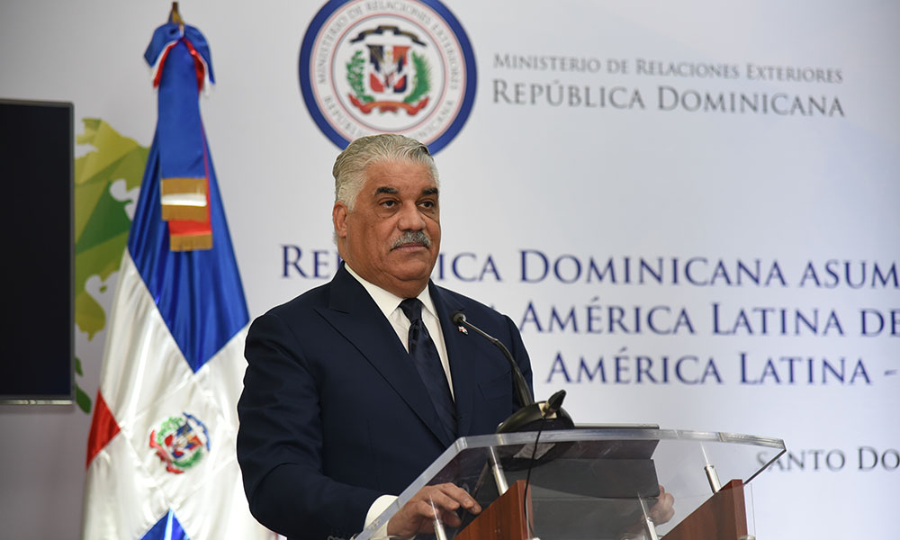 Canciller Miguel Vargas