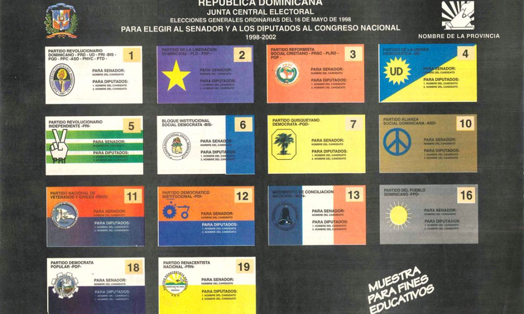 La boleta electoral Evolución, luces y sombras en el panorama
