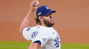 Clayton Kershaw, lanzador de los Dodgers de los Ángeles.