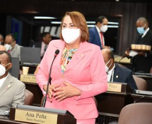 La diputada del PLD por Santo Domingo Oeste, Ana María Peña