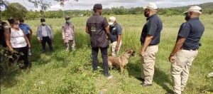 Buscan con unidades caninas a niña desaparecida