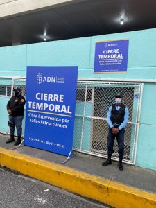 Reconstrución del parqueo de la José Reyes