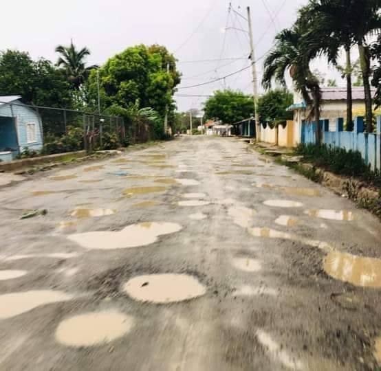 15 años reclamando el arreglo de la calle