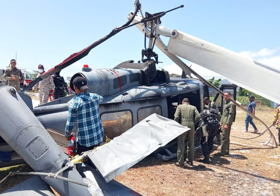 ¿Por qué se accidentó el helicóptero de la Fuerza Aérea en Jimaní?
