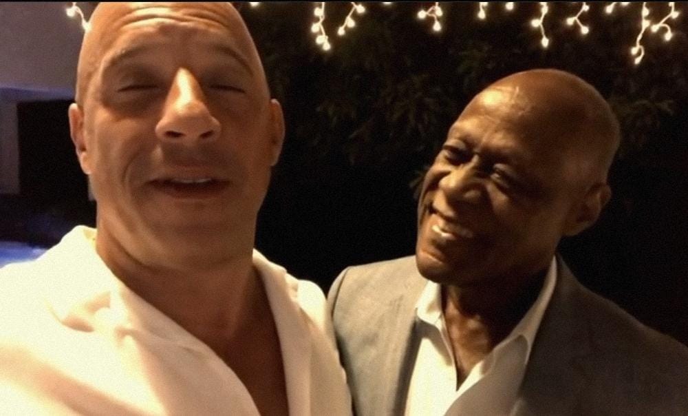 Vin Diesel sobre Johnny Ventura "Nos cambiaste para mejor"