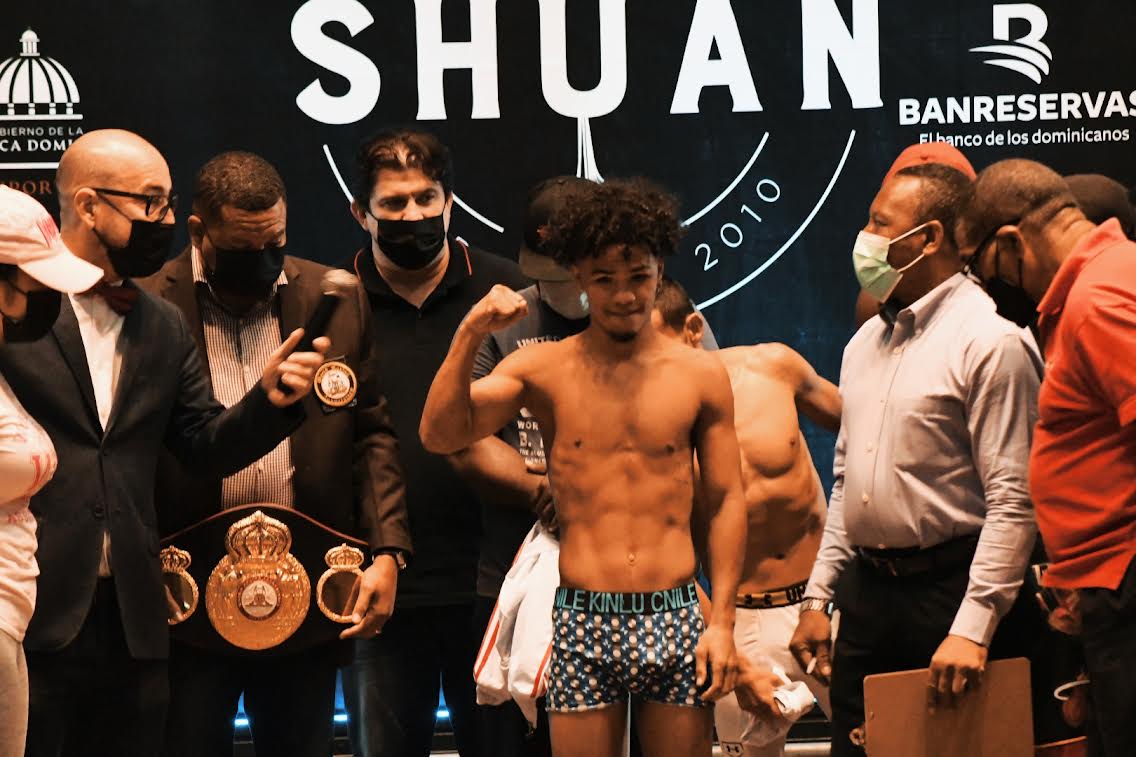 Alberto "La Avispa" Puello está listo para su pelea de esta noche; Erick -Mini Pacman- Rosa va en busca del título mundial mínimo