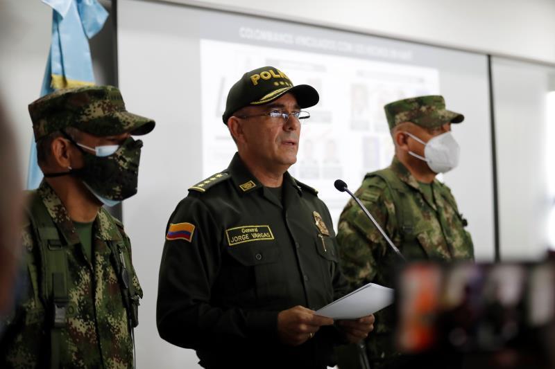 Policía colombiana dice que exfuncionario de Haití dio orden del magnicidio