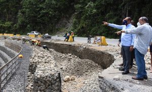 MOPC supervisa trabajos carretera Piedra Blanca-Maimón-Cotuí, cuyo monto supera los 630 millones