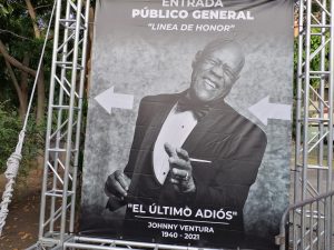 Adiós a Johnny Ventura desde el Palacio de los Deportes