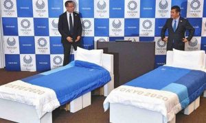 cama “antisexo” para los Juegos Olímpicos de Tokio