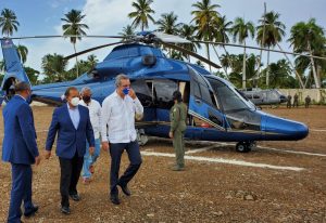 Helicóptero presidencial aterriza de emergencia debido a mal tiempo climático