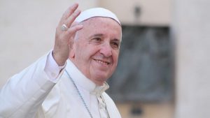 El papa Francisco rezó el Ángelus desde el balcón del hospital donde está ingresado: “Gracias a todos, sentí sus oraciones”