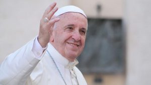 El papa Francisco rezó el Ángelus desde el balcón del hospital donde está ingresado: “Gracias a todos, sentí sus oraciones”